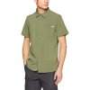 Men's Triple Canyon Solid Short Sleeve Shirt-Mosstone