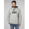 Bluza męska z kapturem Helly Hansen HH LOGO HOODY-Grey Melange