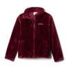 Bluza polarowa pluszowa młodziezowa Fire Side™ Sherpa Full Zip - Ritch Wine