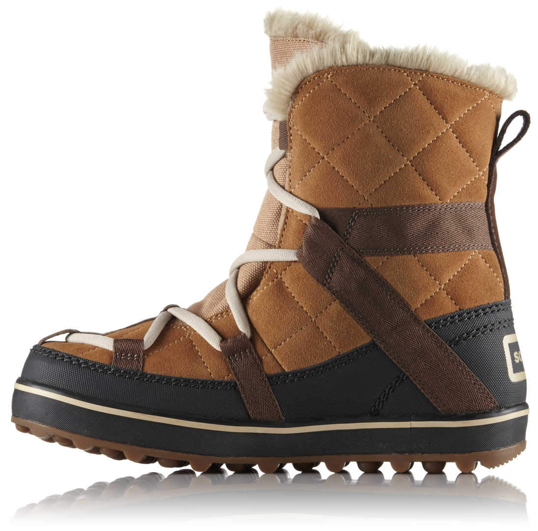 Sorel glacy best sale explorer shortie black