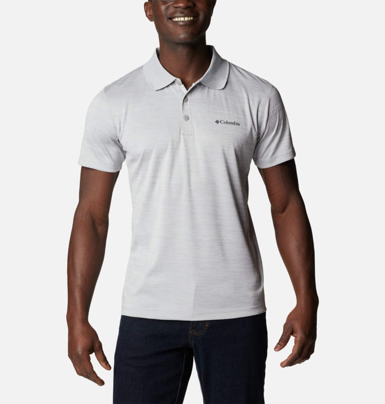 Columbia men s ZERO RULES POLO Shirt Omni Freeze Columbia Grey
