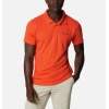 Columbia men's ZERO RULES POLO Shirt Omni Freeze - Red Quartz