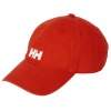 Czapka z daszkiem HELLY HANSEN LOGO CAP - Alert Red