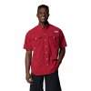 Koszula męska Columbia PFG Bahama II S/S Shirt - Beet