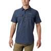 Koszula męska Titanium Columbia IRICO S/S Shirt - Collegiate Navy