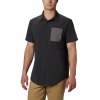 Koszula męska Triple Canyon Solid Short Sleeve Shirt - Shark City Grey