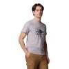 Koszulka Columbia Path Lake™ Graphic Tee II - Columbia Grey Hthr Brush With Nature