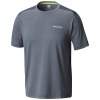 Koszulka Columbia Titan Ice ™Short Sleeve Shirt-Zinc Heather/Voltage
