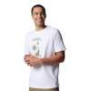 Koszulka męska Columbia Explorers Canyon SS Tee - White Naturall