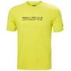 Koszulka męska Helly Hansen HP RACING T-shirt-Sweet Lime