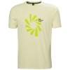 Koszulka męska Helly Hansen Tor Merch T-shirt-Faded Yellow