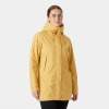 Kurtka damska ocieplana Helly Hansen W VICTORIA INS MID RAIN JACKET - Sand