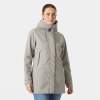 Kurtka damska ocieplana Helly Hansen W VICTORIA INS MID RAIN JACKET-Terazzo