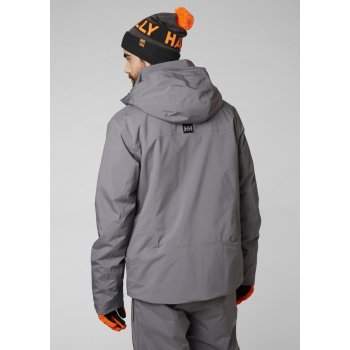 Grey Helly Hansen Bonanza Kurtka Narciarska Męska Helly Hansen