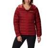 Kurtka puchowa damska Columbia Lake 22 Hooded Jacket - Red Lily