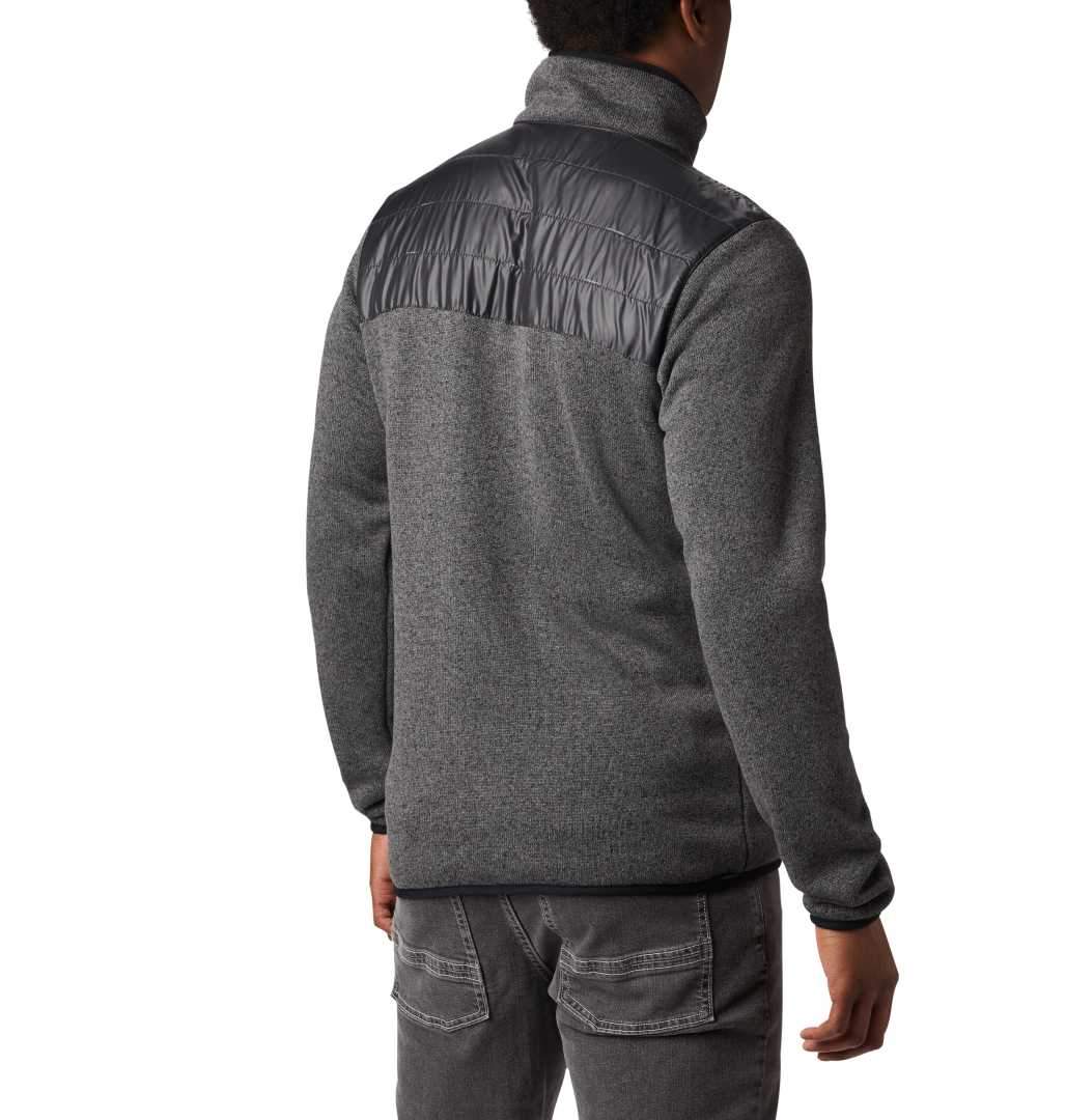 Men's Columbia CANYON POINT Sweater Fleece Full Zip-City Grey Shark - Sklep Polstor.pl