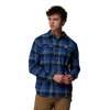 Men's Columbia Columbia FLARE GUN STRETCH FLANNEL Shirt - Mountain Red Big Check