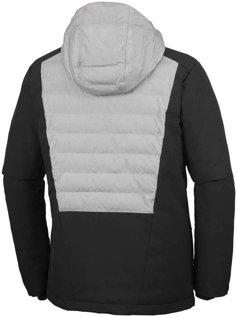 Men s Columbia Columbia White Horizon Hybrid Jacket Black Grey