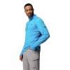 Men's Columbia DriVenture Half Zip - Compass Blue