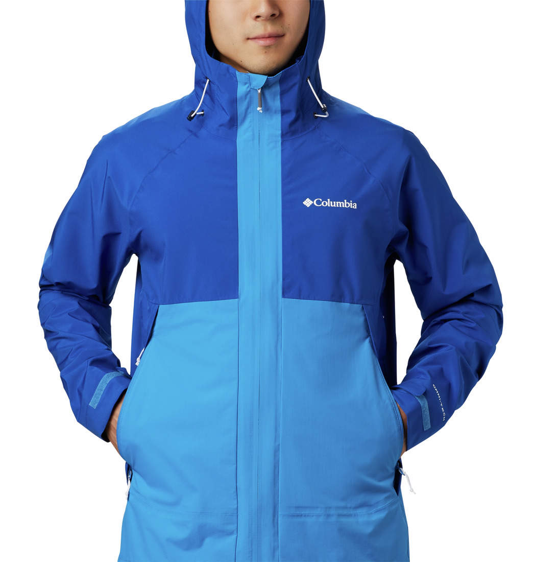 Men s Columbia EVOLUTION VALLEY Jacket Azure Blue Azur Sklep internetowy Polstor.pl