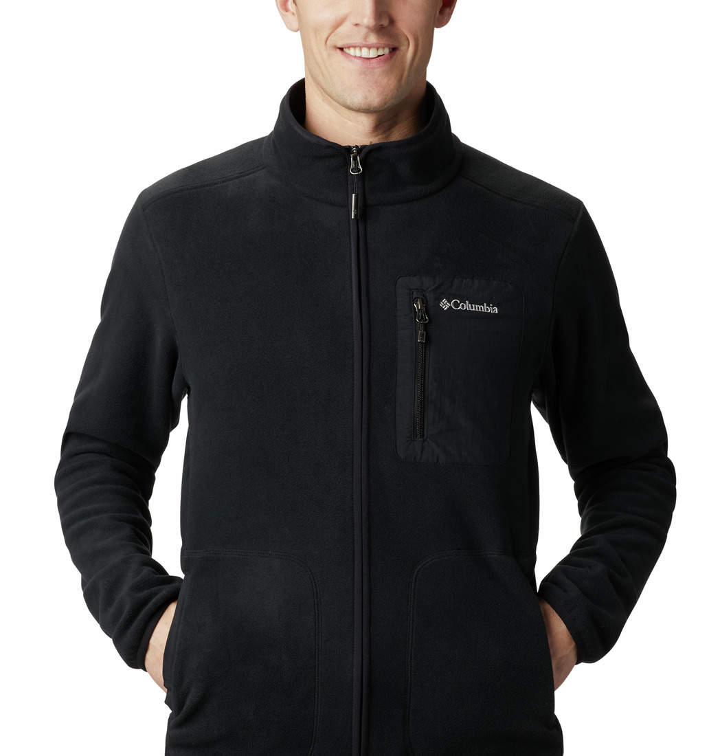 Men's Columbia EXPLORATION Full Zip Fleece-Black - Sklep internetowy  Polstor.pl