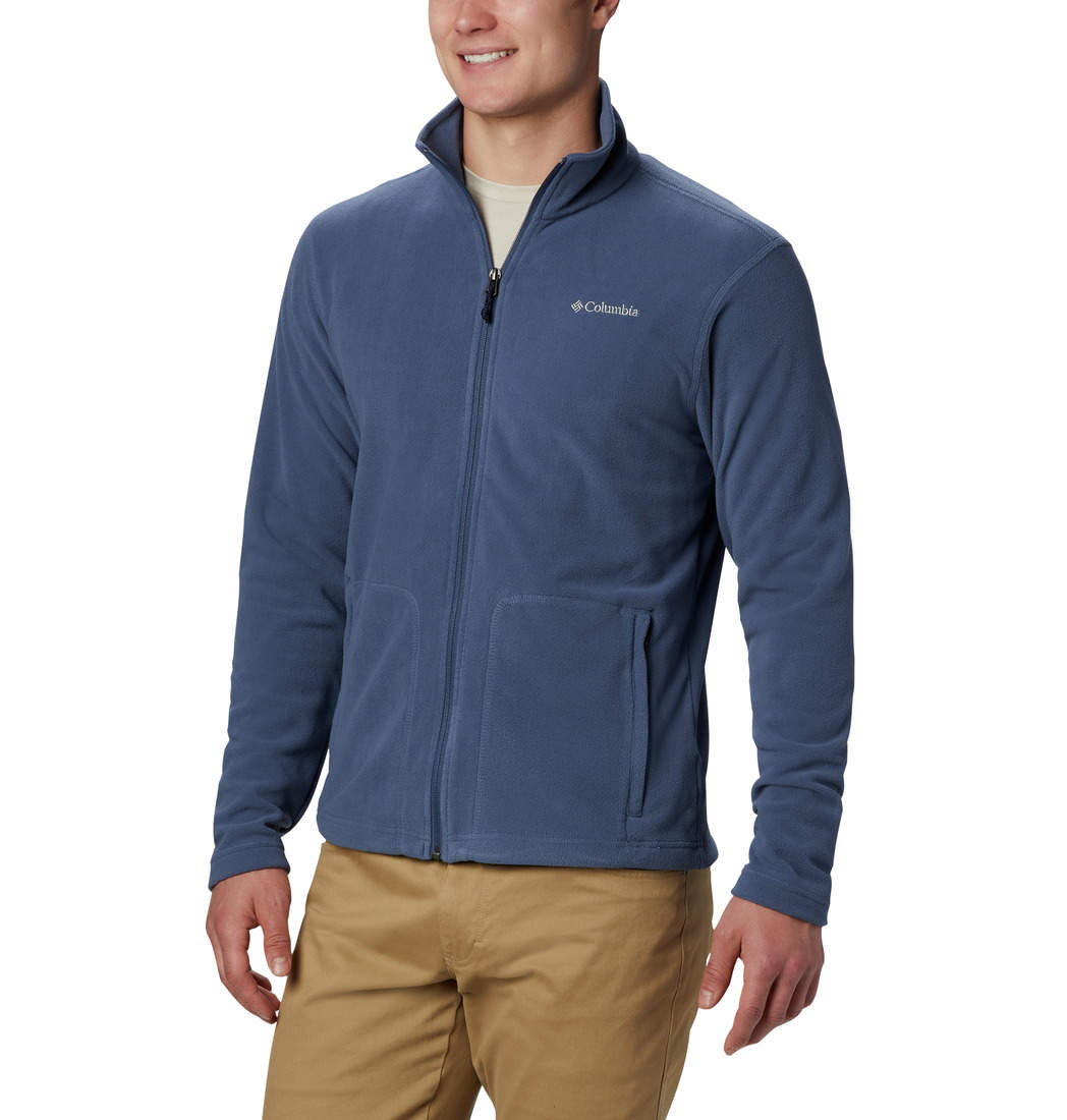 Men's Columbia FAST TREK LIGHT Full Zip Fleece-Dark Mountain - Sklep ...