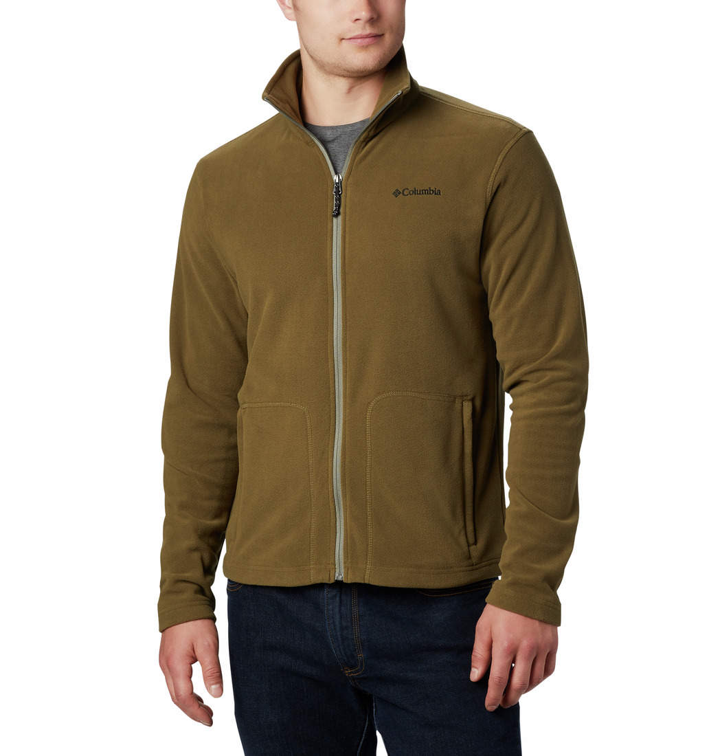 Men's Columbia FAST TREK LIGHT Full Zip Fleece-New Olive Sage Zip ...