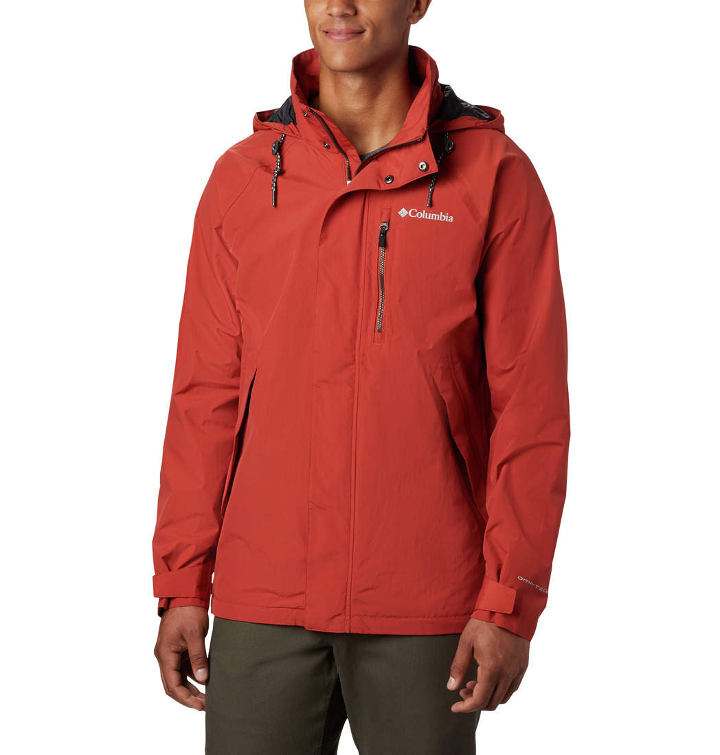 Men's Columbia GOOD WAYS II Jacket-Carnelian Red - Sklep internetowy