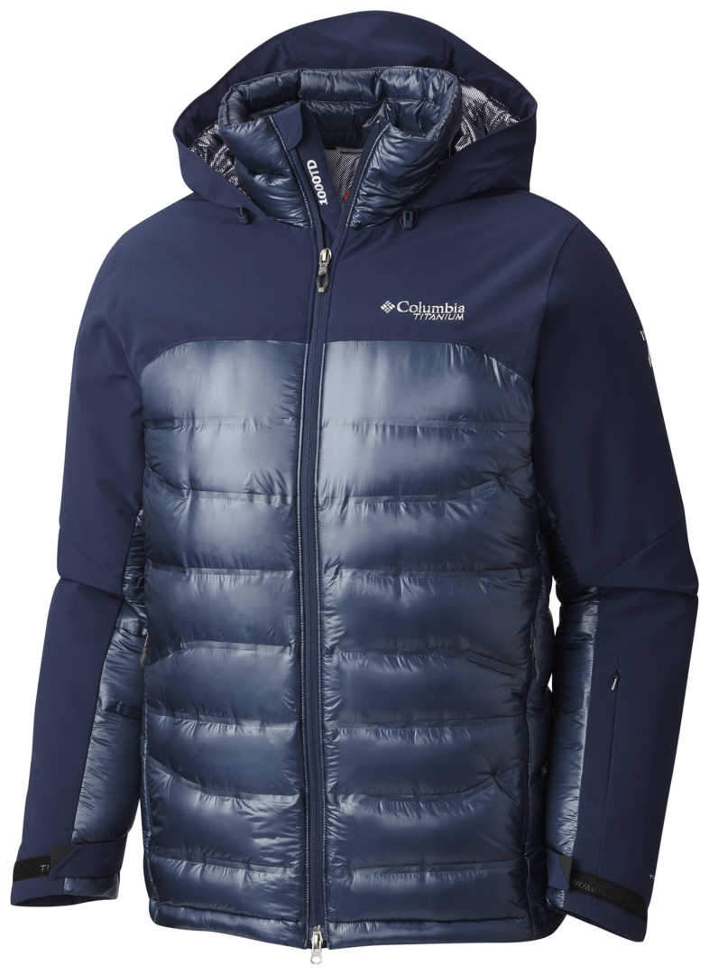 Columbia men s heatzone sales 1000 turbodown hooded jacket