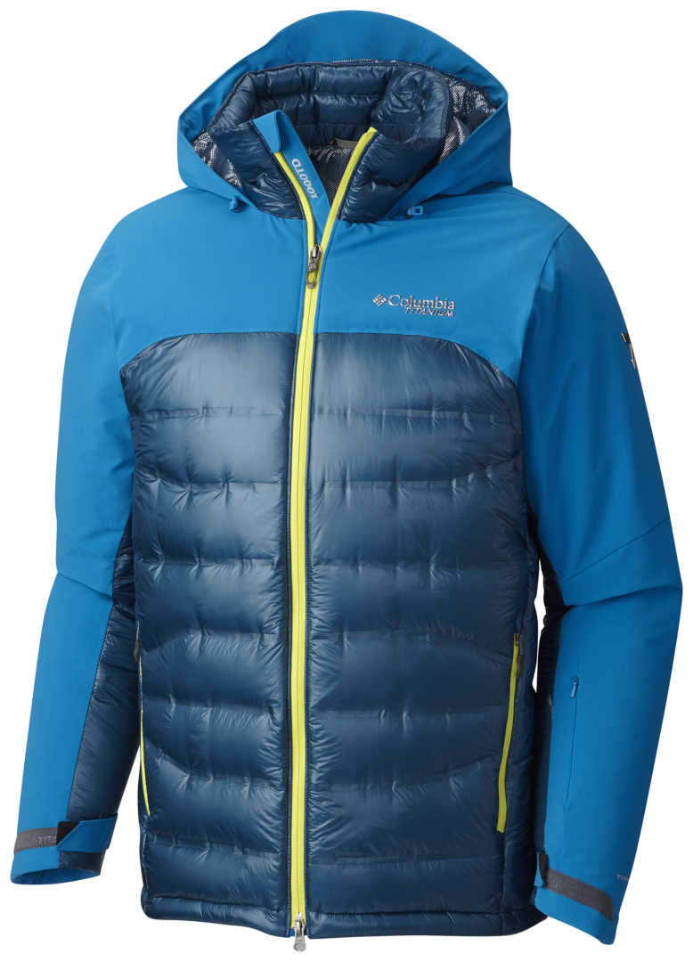 Columbia heatzone 1000 turbodown men's parka top
