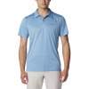 Men's Columbia Hike Polo-Skyler Heather Quick Dry T-Shirt