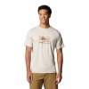 Men's Columbia Kwick Hike Graphic SS Tee - Dark Stone Heat