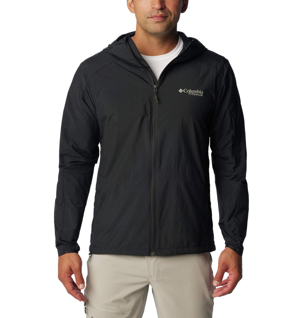 Columbia black windbreaker jacket cheap