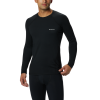 Men's Columbia MIDWEIGHT STRETCH LS TOP - Black