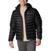 Men's Columbia Pebble Peak Down Hooded Jacket-Black