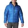 Men's Columbia Pebble Peak Down Hooded Jacket-Bright Indigo