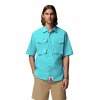 Men's Columbia PFG Bonefish FlatsTM SS Shirt - Ocean Teal