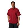 Men’s Columbia PFG Tamiami II SS Shirt - Beet