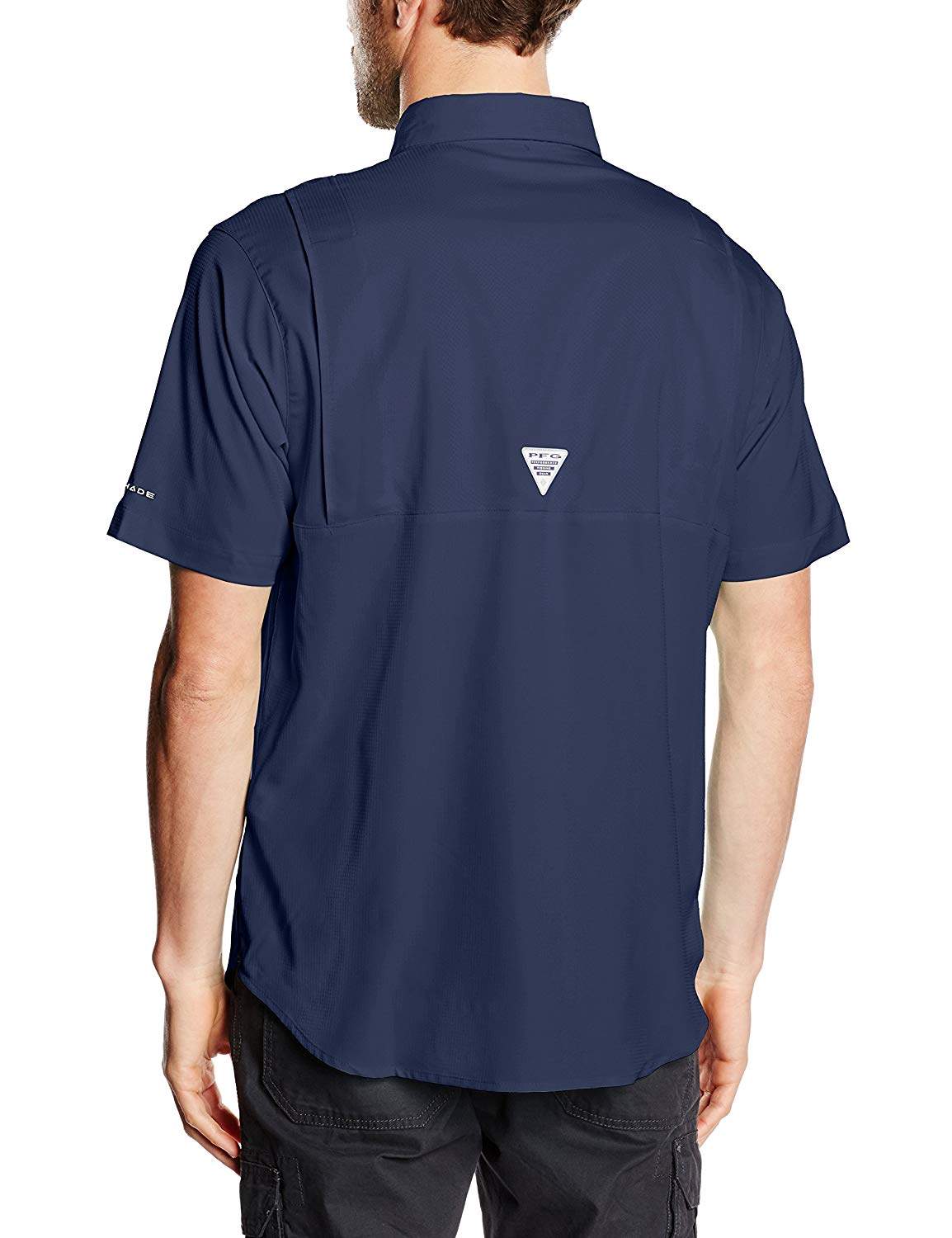 Men's Columbia PFG Tamiami II SS Shirt-Collegiate Navy - Sklep internetowy