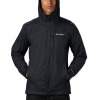 Men's Columbia Pouring Adventure Jacket-Black