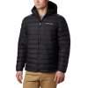 Men's Columbia POWDER LITE HOODED Jacket-Black