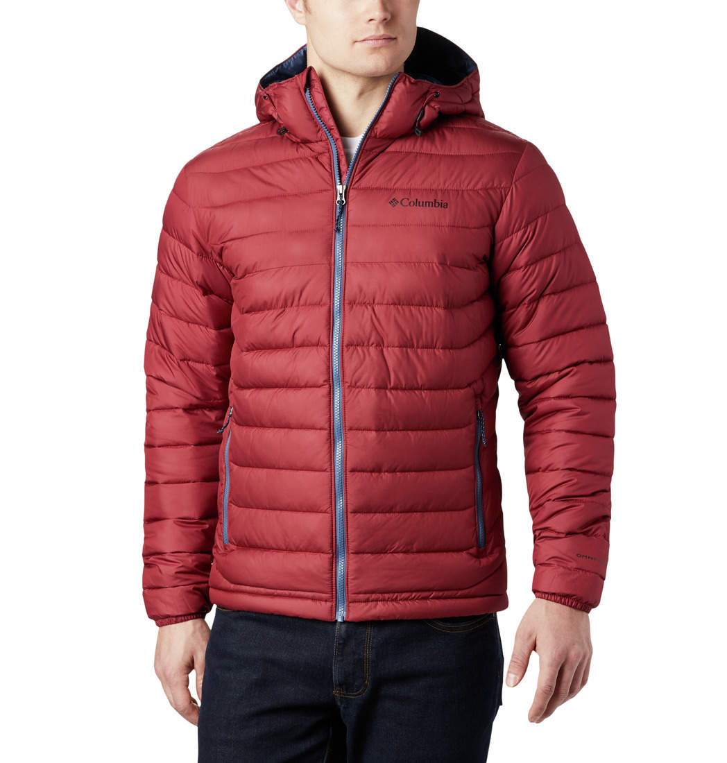 mens red columbia jacket