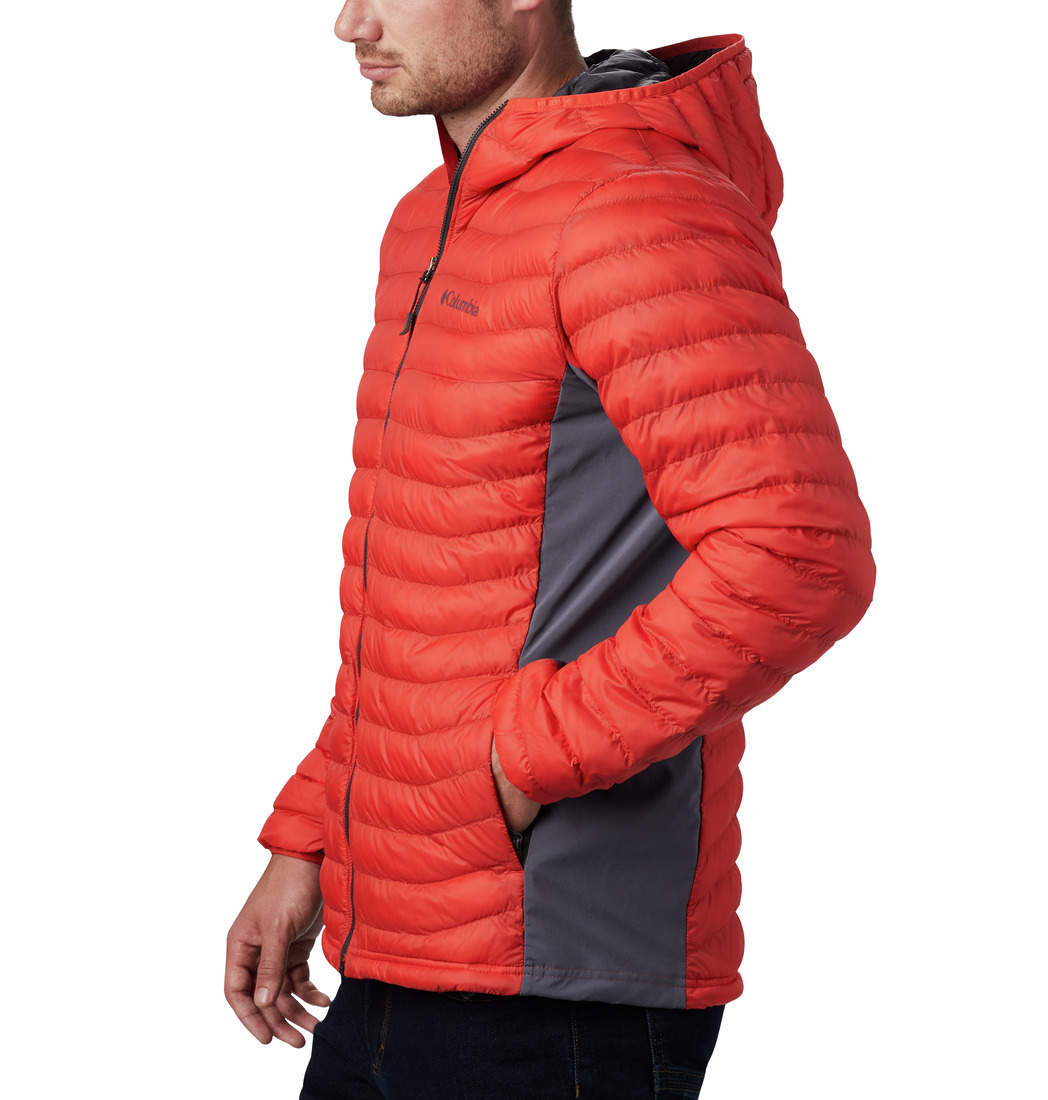 Columbia powder pass hooded jacket sales
