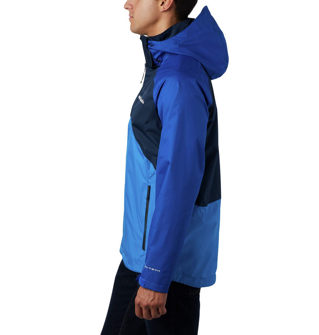 Men's Columbia RAIN SCAPE JacketCollegiate Navy Azul Sklep