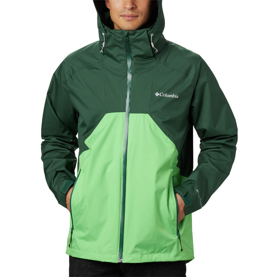 Men s Columbia RAIN SCAPE Jacket Rain Forest Sklep internetowy