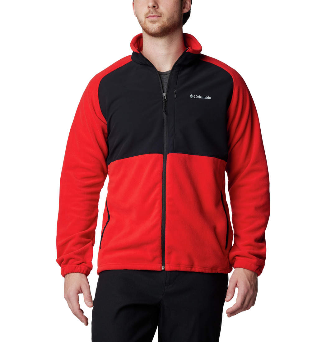 Red columbia fleece 2025