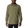 Men's Columbia SILVER RIDGE Utility Lite L/S Shirt-Stone Green