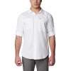 Men's Columbia SILVER RIDGE Utility Lite L/S Shirt-White