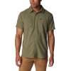 Men's Columbia Silver Ridge Utility Lite SS Shirt - Stone Green