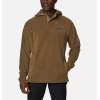 Men's Columbia Steens Mountain Novelty 1/2 Snap-Olive Green